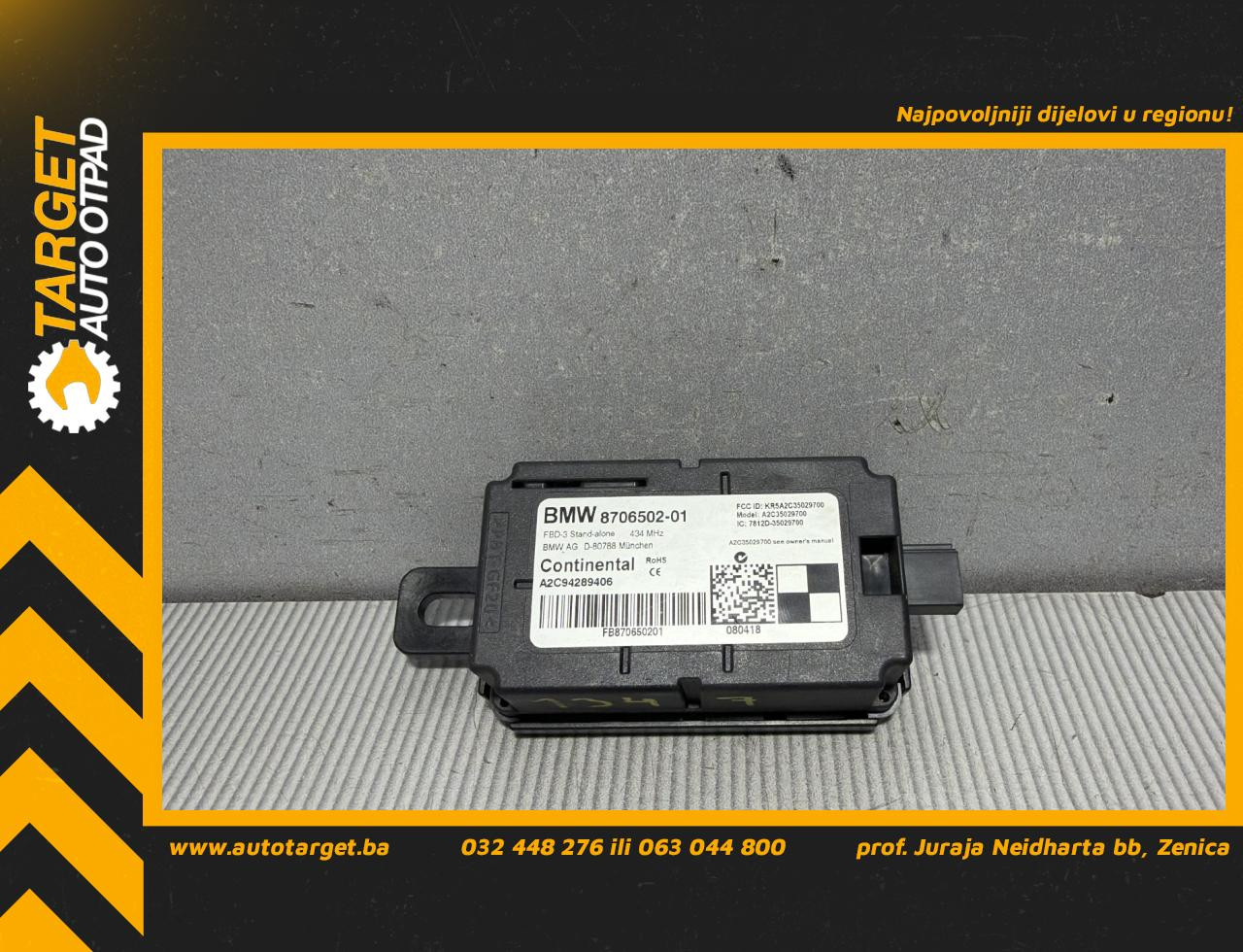 DIJELOVI ELEKTRONIKA MODUL BMW X1 (F48) > 15-19 2.0 8706502