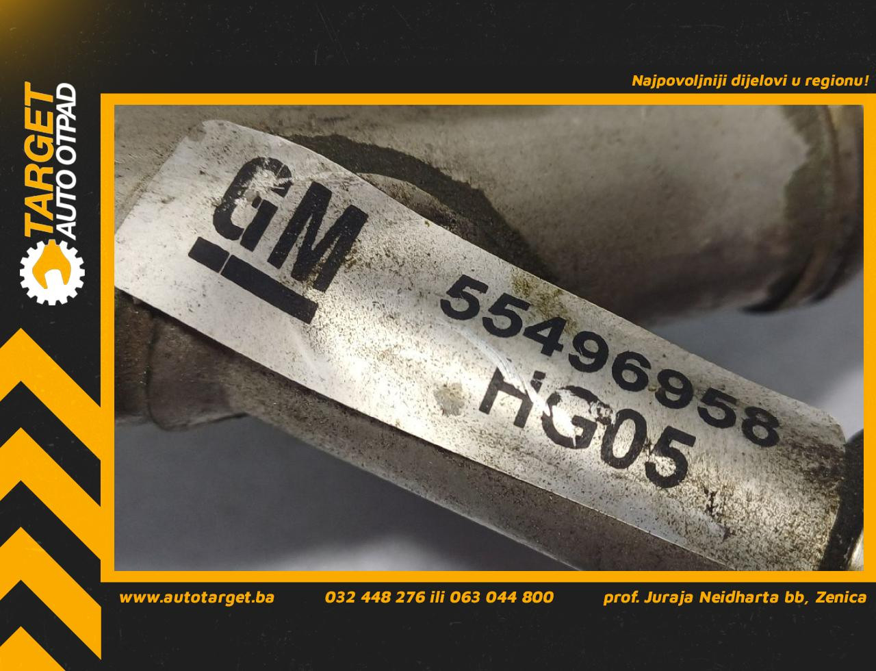DIJELOVI CRIJEVO OPEL INSIGNIA > 17-19 2.0 55496958