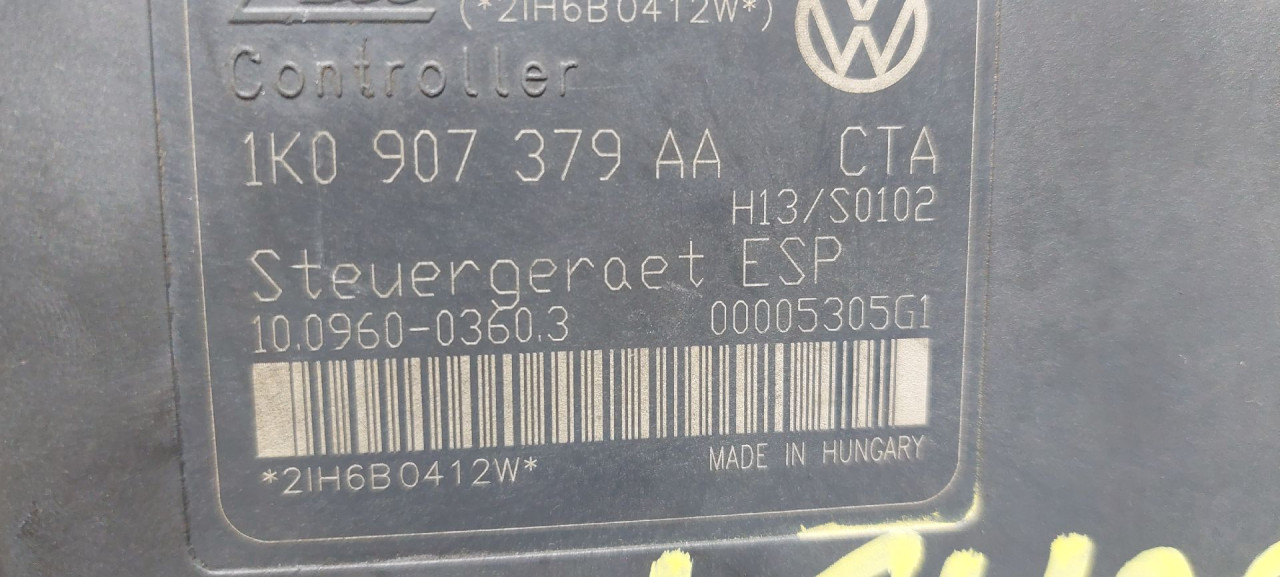 ABS ELEKTRONIKA SEAT LEON > 05-09 1K0907379AA 1K0614517AA