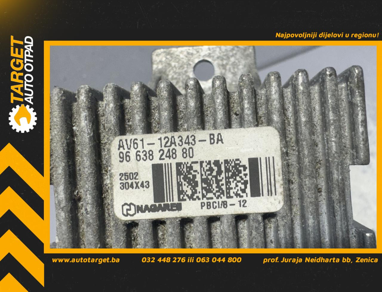 DIJELOVI ELEKTRONIKA RELEJ PEUGEOT 508 > 11-14 2.0 AV6112A343BA