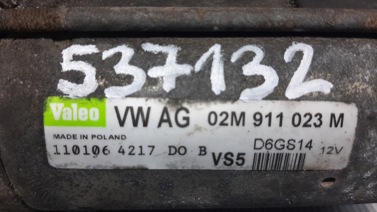 DIJELOVI ALNASER VW PASSAT B6 > 05-10 02M911023M