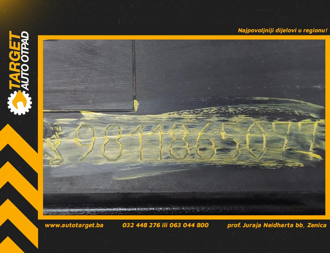 DIJELOVI BRANIK PEUGEOT 3008 > 16-20 9811865077