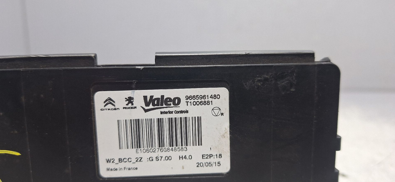 DIJELOVI BCM ELEKTRONIKA PEUGEOT 508 > 14-18 1.6 9665961480