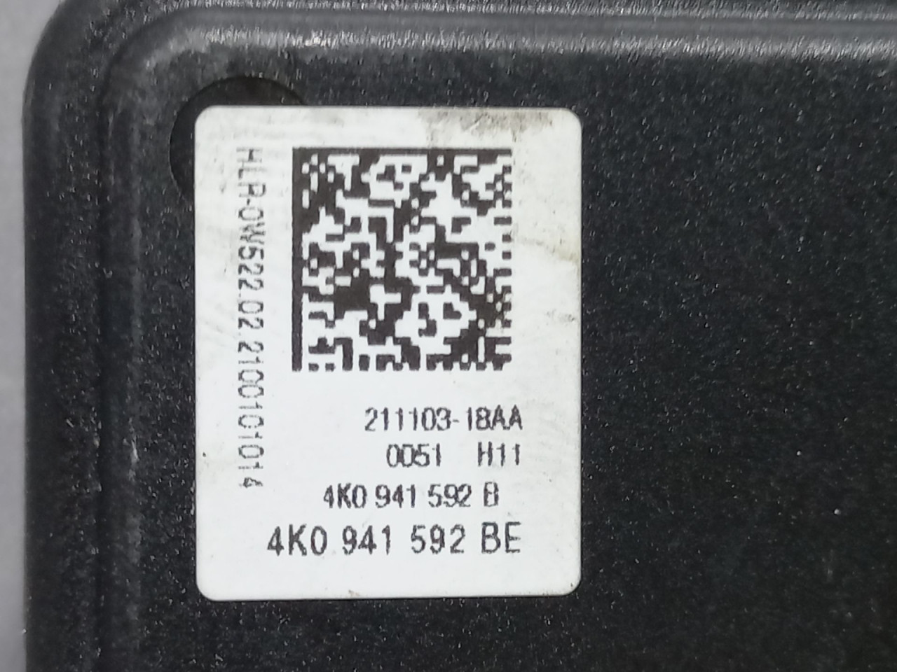 DIJELOVI BALAST FARA AUDI A6 4K > 18- 4K0941592BE