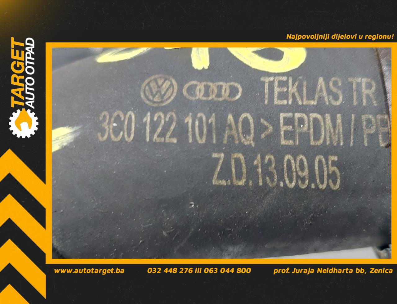 DIJELOVI CRIJEVO SKODA OCTAVIA > 00-04 3C0122101AQ