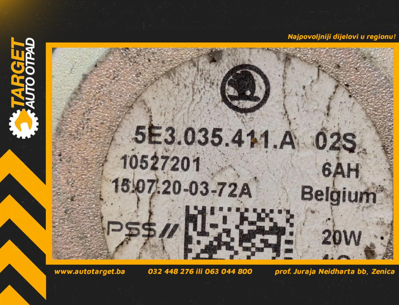 DIJELOVI ZVUCNIK SKODA OCTAVIA > 19- 1.0 5E3035411A
