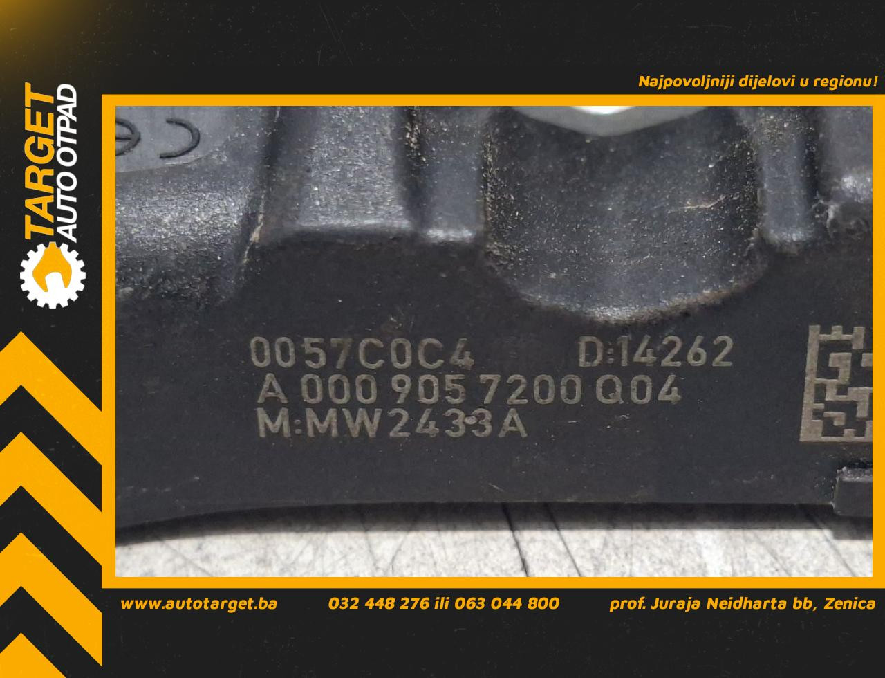 SENZOR TLAKA U GUMAMA MERCEDES A KLASA (W176) > 12-15 A0009057200