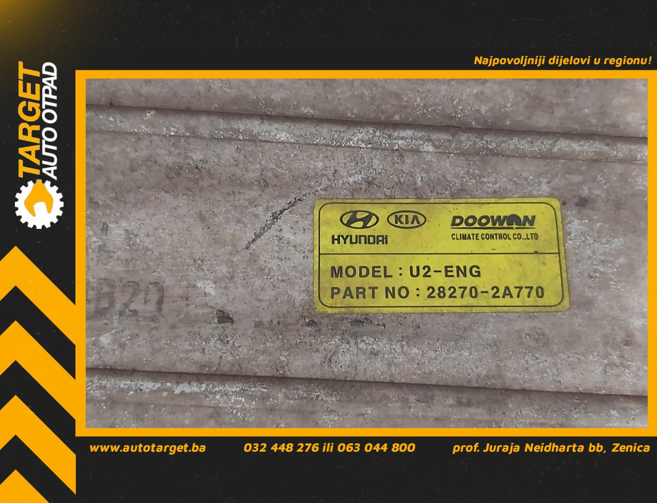 DIJELOVI INTERKULER KIA CEED > 18- 282702A770