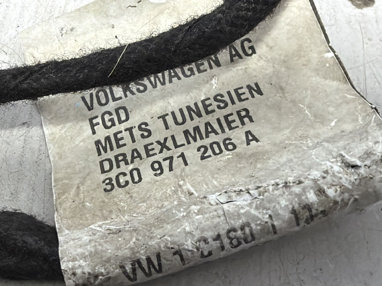 DIJELOVI INSTALACIJA VW PASSAT CC > 08-11 3C0971206A