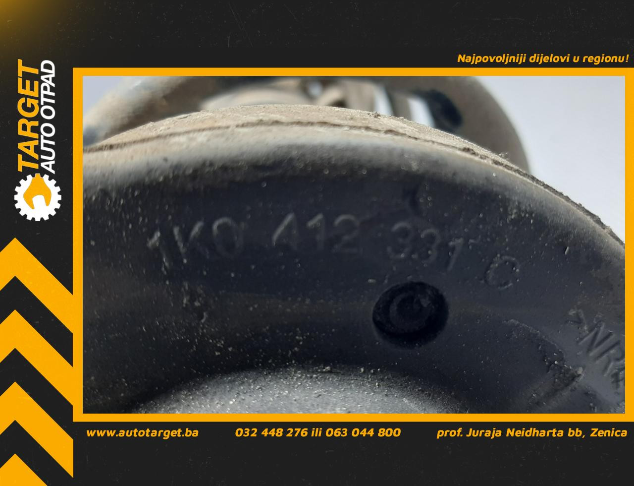 DIJELOVI AMORTIZER VW PASSAT B6 > 05-10 1K0412331C