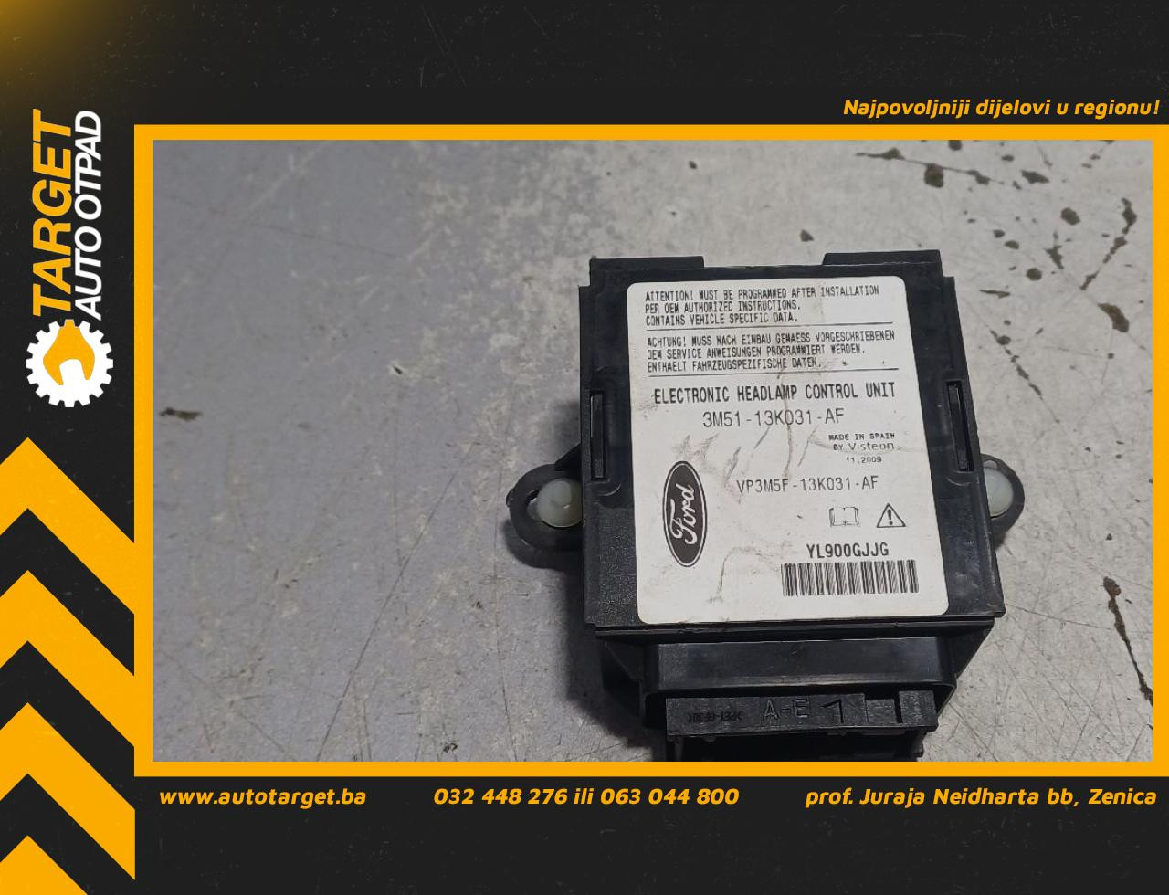 DIJELOVI ELEKTRONIKA MODUL FORD KUGA > 08-12 3M5113K031AF