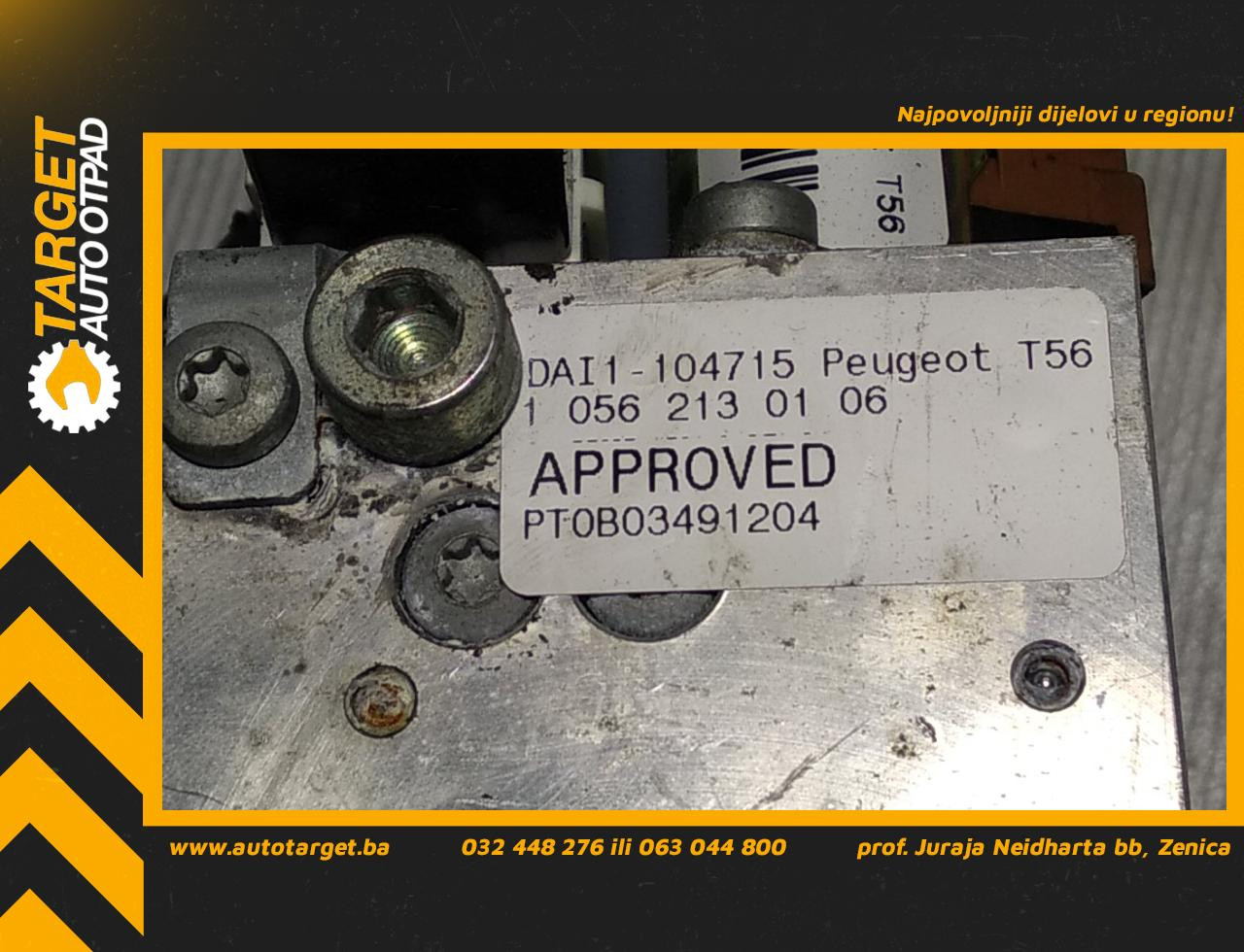 DIJELOVI MOTORIC SIBERA PEUGEOT 307 > 01-05 1.6 10562130106