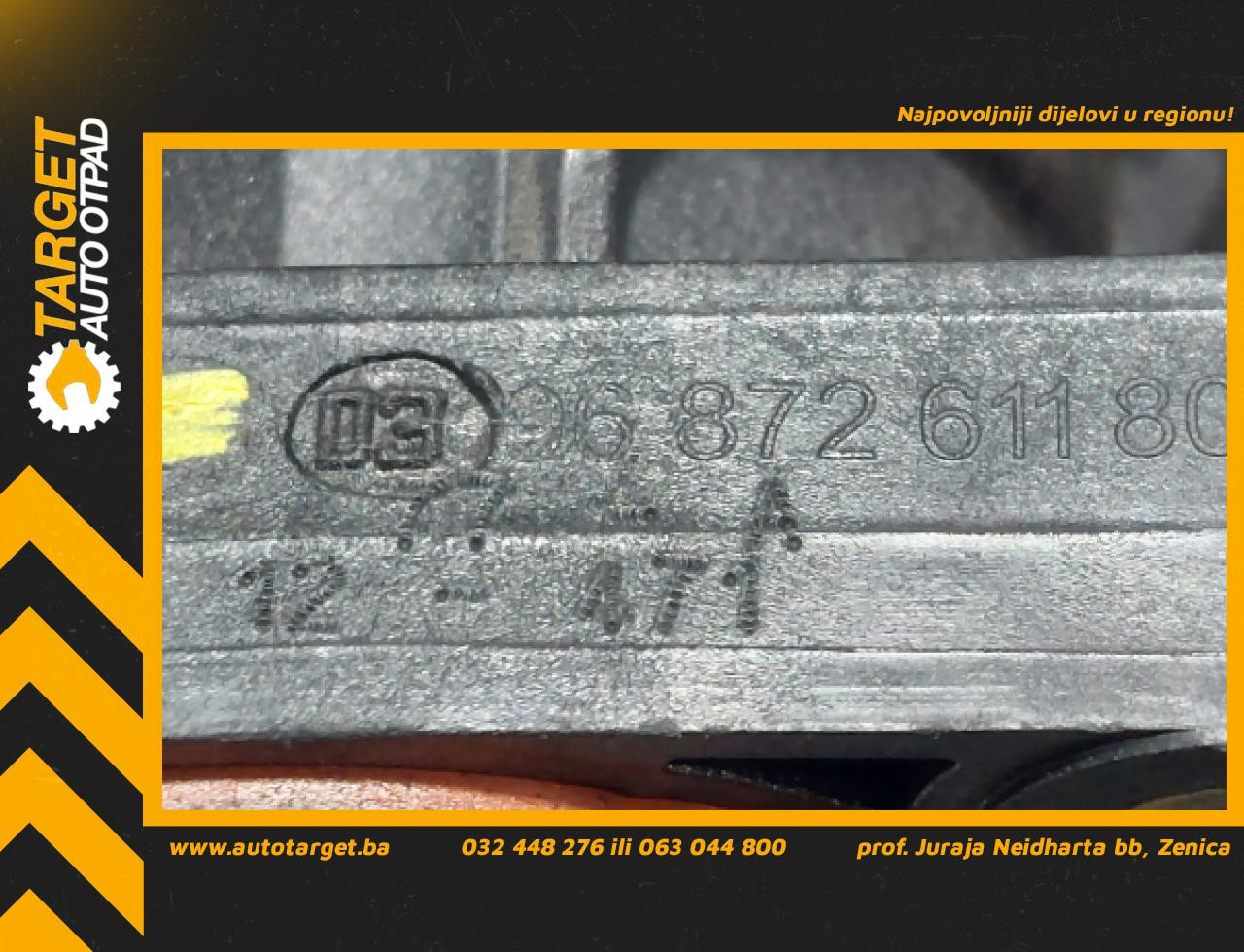 DIJELOVI CRIJEVO PEUGEOT 508 > 11-14 9687261180