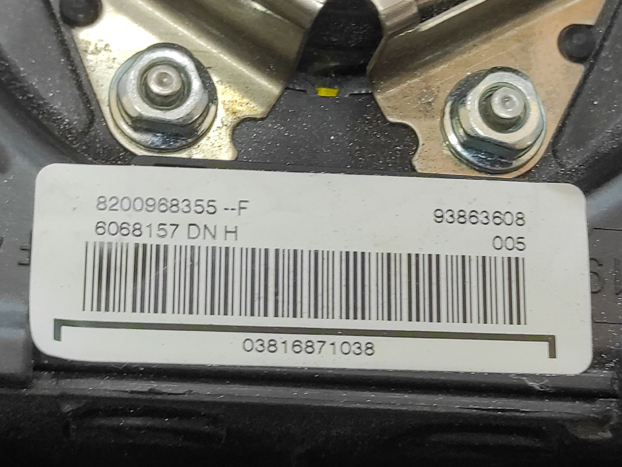 AIRBAG VOLANA NISSAN PRIMASTAR > 07-15 8200968355