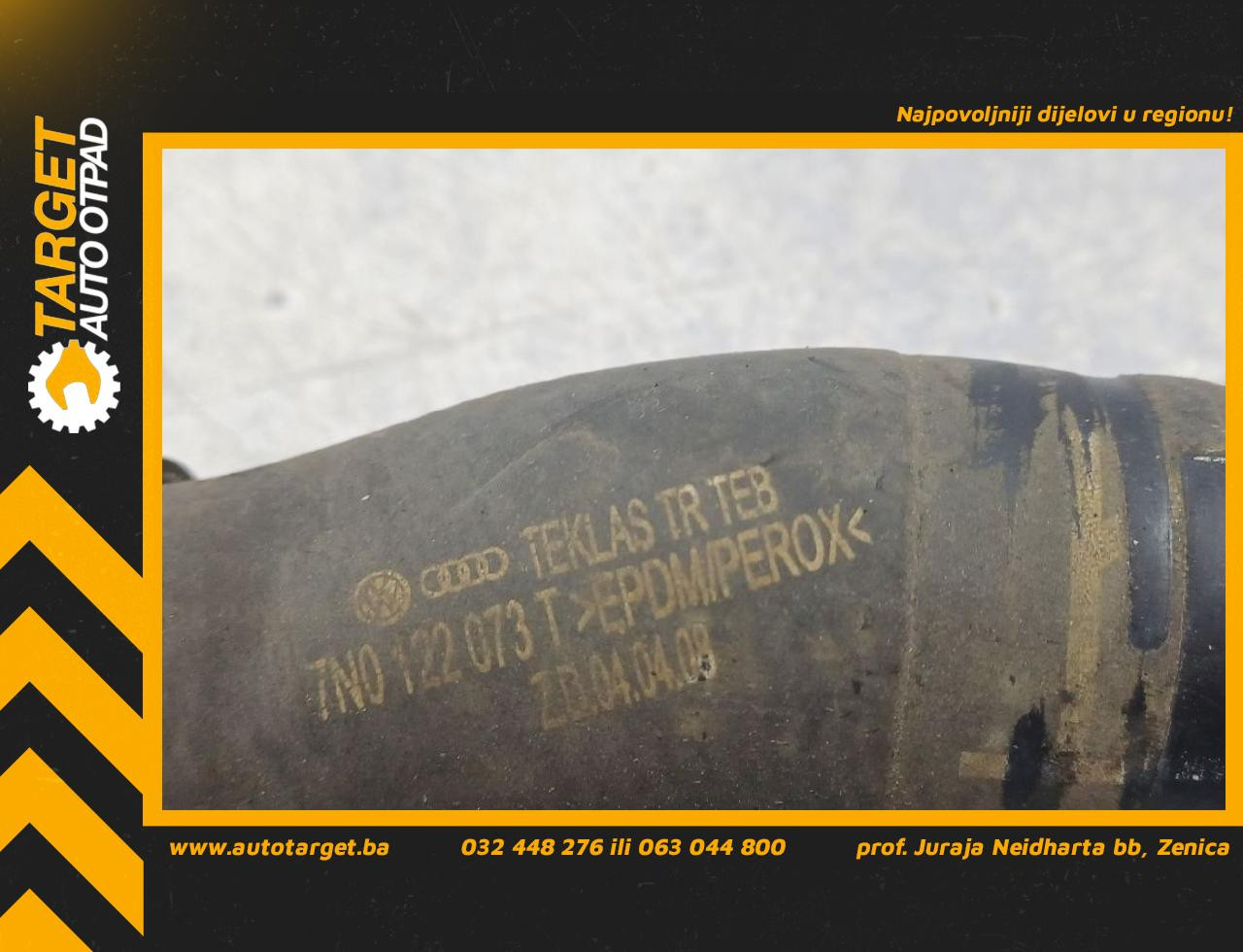 DIJELOVI CRIJEVO AUDI Q3 > 11-15 2.0 7N0122073T