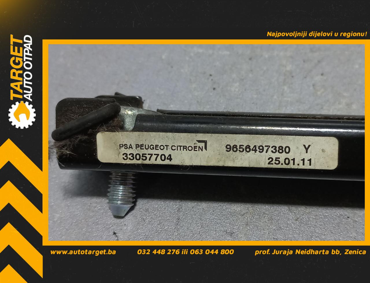 DIJELOVI NOSAC CITROEN C5 > 08-10 2.0 9656497380