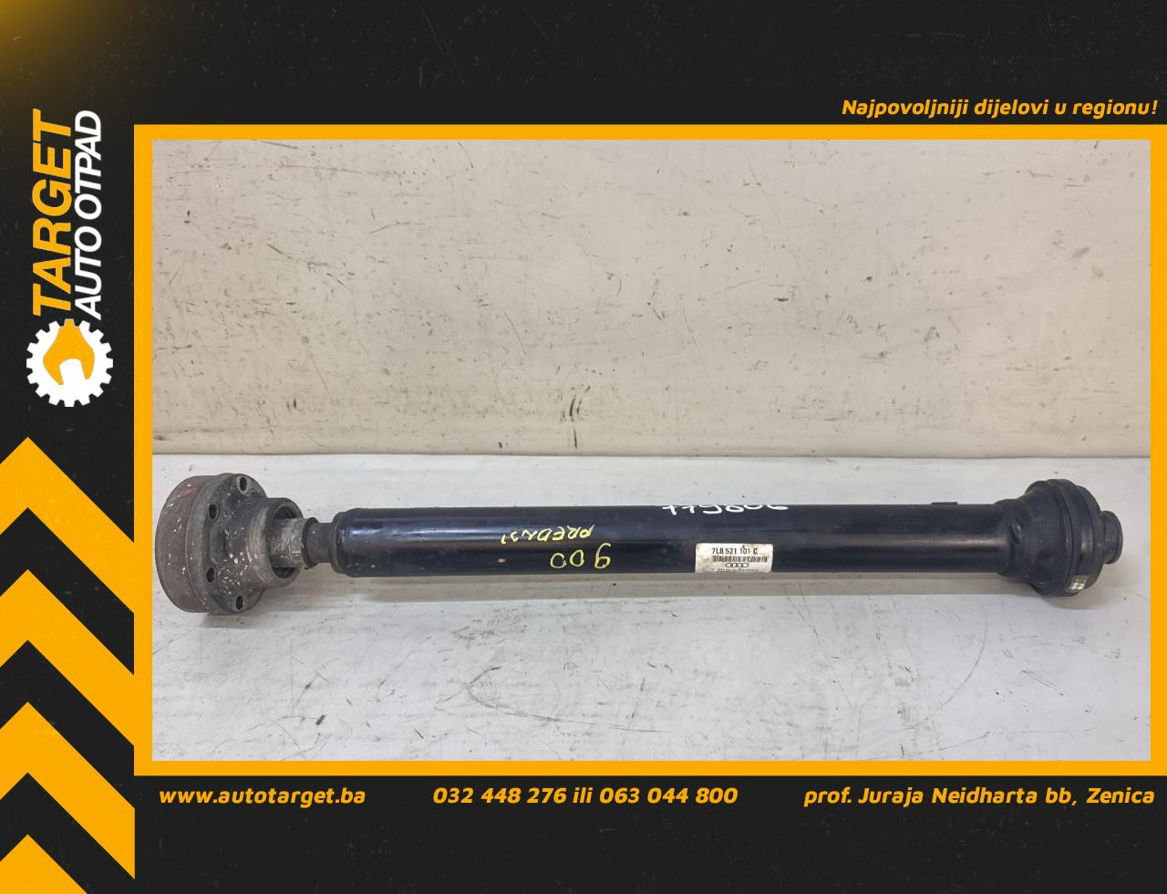 DIJELOVI KARDAN AUDI Q7 (4L) > 09-15 7L8521101C