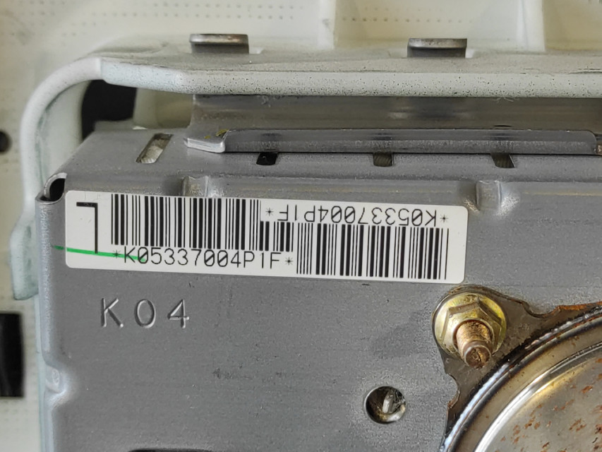 AIRBAG SUVOZACA TOYOTA PRIUS XW20 > 04-09 K05337004