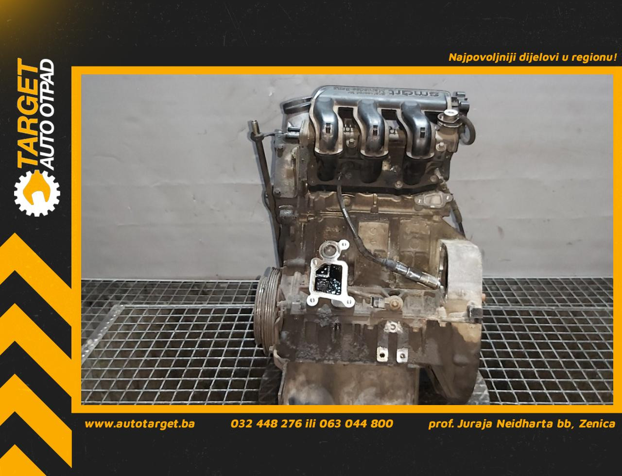 DIJELOVI MOTOR SMART FORTWO > 02-07 0.6