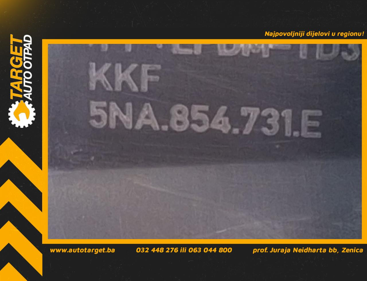 DIJELOVI RUB BLATOBRANA VW TIGUAN > 16-20 2.0 5NA854731E
