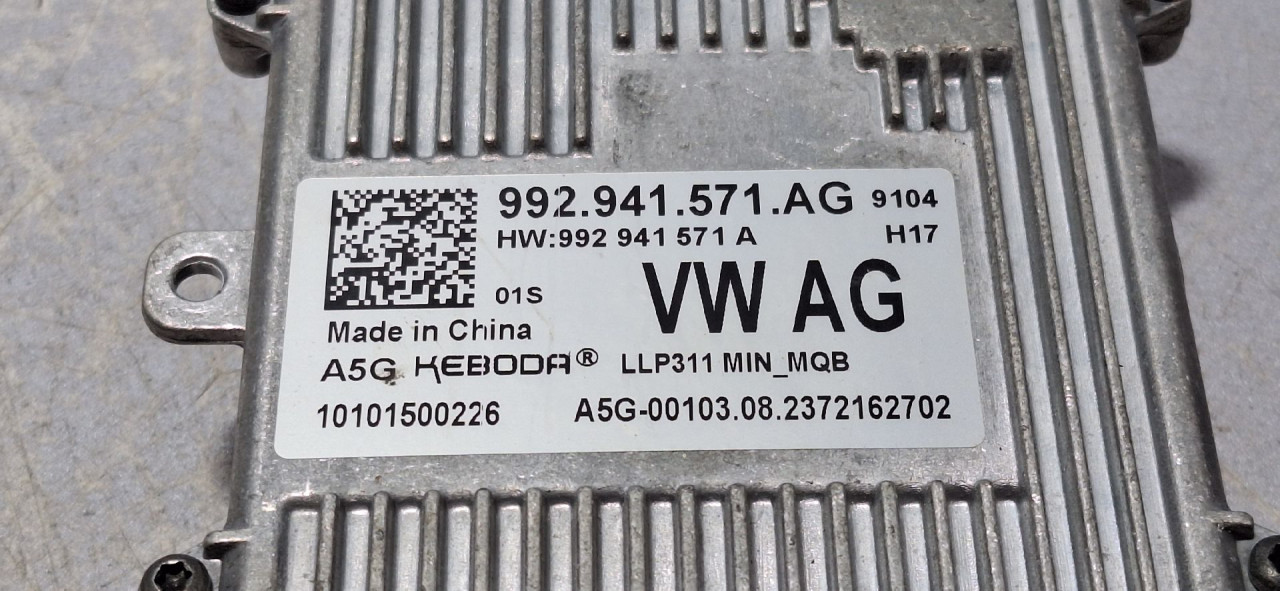 DIJELOVI BALAST FARA VW TIGUAN > 20- 992941571AG