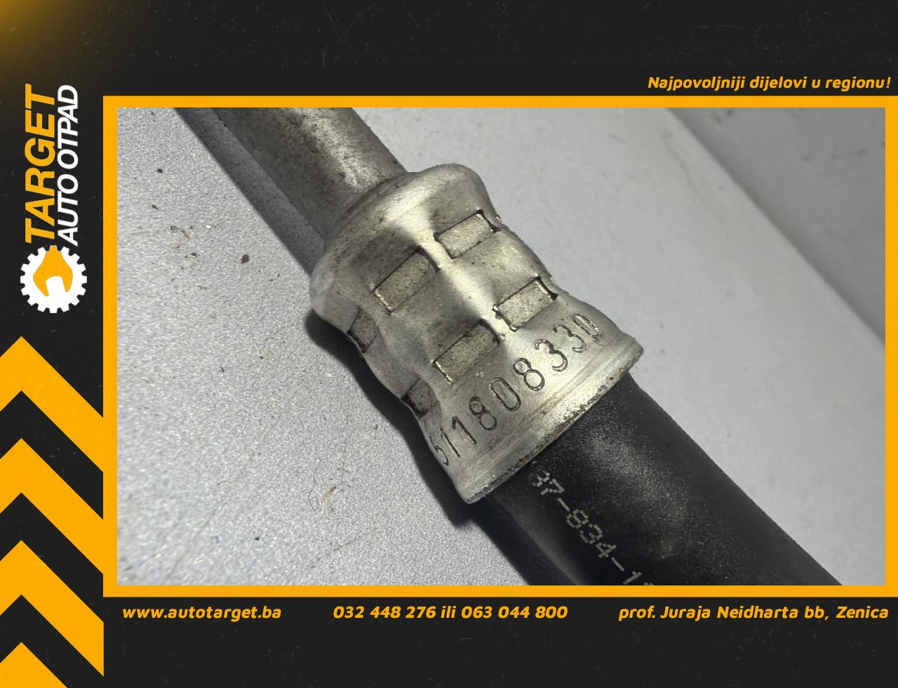 DIJELOVI CRIJEVO MERCEDES GLC (X253) > 16-22 2.2 A6511808330