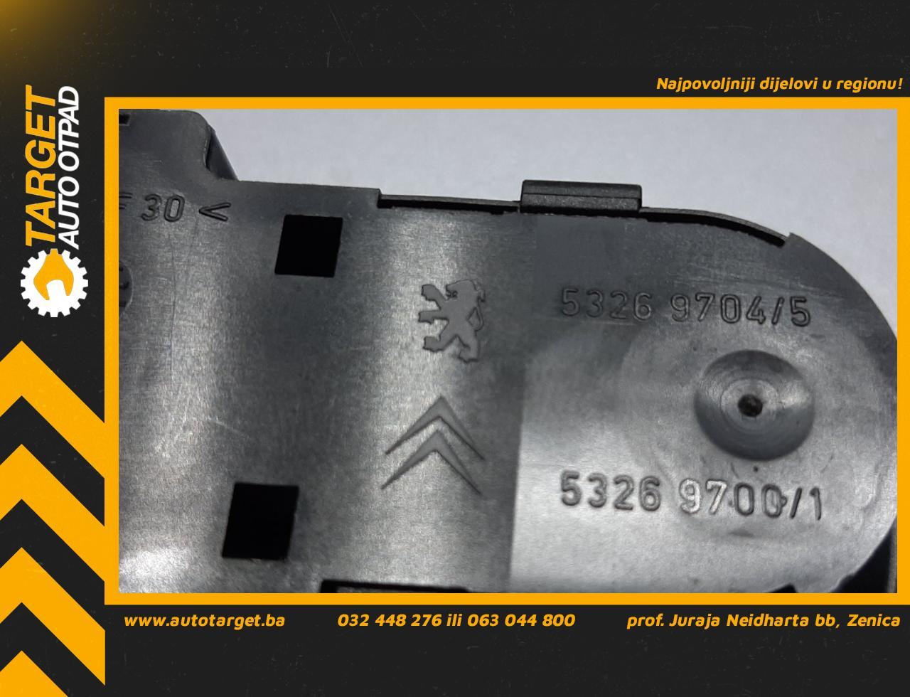 DIJELOVI PREKIDACI PROZORA PEUGEOT 407 > 04-07 532697045