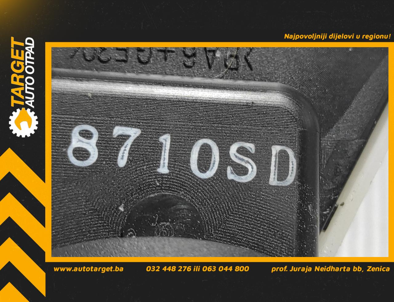 DIJELOVI RUCICA VOLANA NISSAN QASHQAI > 06-10 8710SD