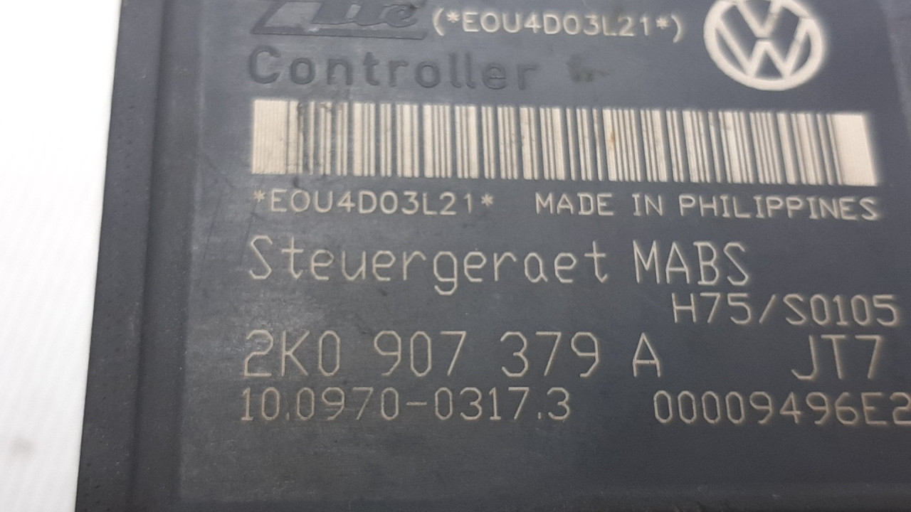 ABS ELEKTRONIKA VW CADDY > 03-10 2K0907379A 2K0614117A