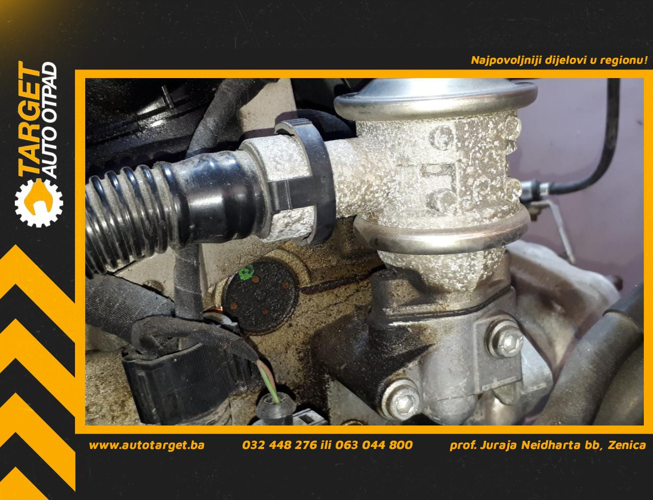 DIJELOVI EGR VW GOLF 5 > 03-08 1.6 06A131351F