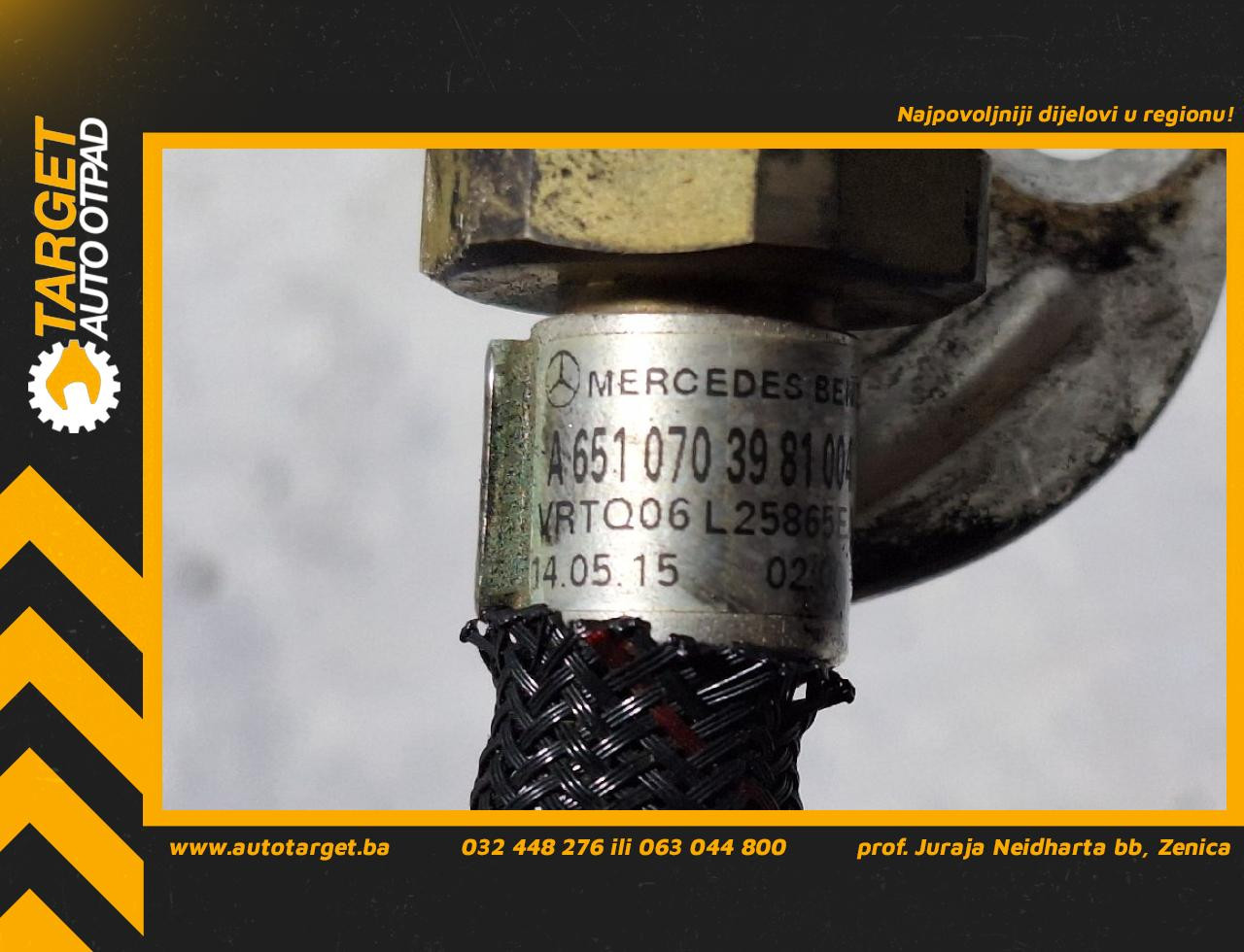 SENZOR PRITISKA GORIVA MERCEDES GLE (W166) > 15-18 A6510703981004