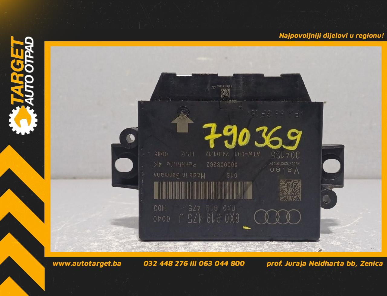 DIJELOVI ELEKTRONIKA MODUL AUDI Q3 > 11-15 8X0919475J