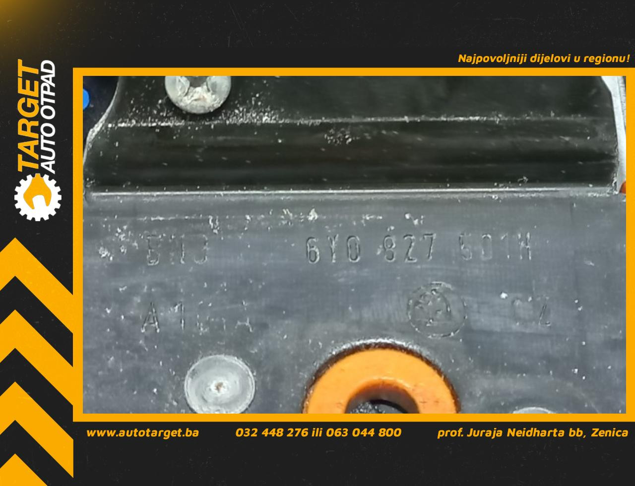 DIJELOVI BRAVA GEPEKA SKODA FABIA > 04-07 6Y0827501H