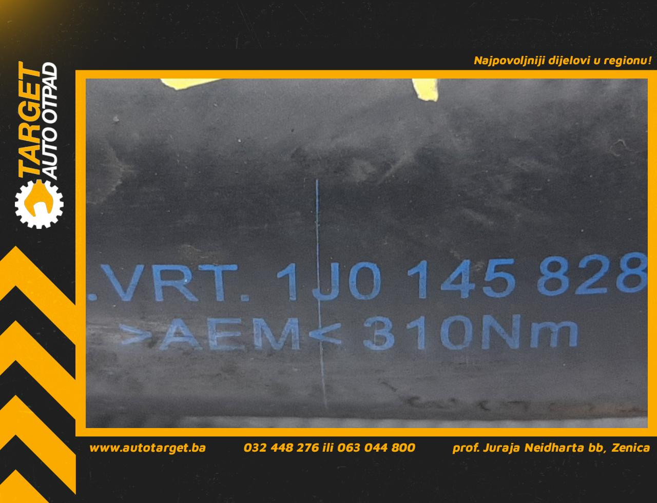 CRIJEVO INTERKULERA SKODA OCTAVIA > 00-04 1J0145828T