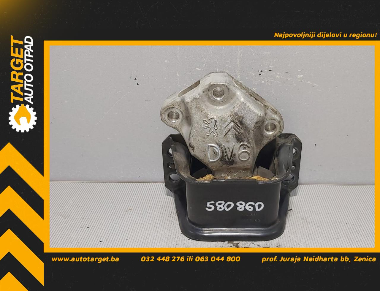 NOSAC MOTORA PEUGEOT 307 > 05-09 9636270080