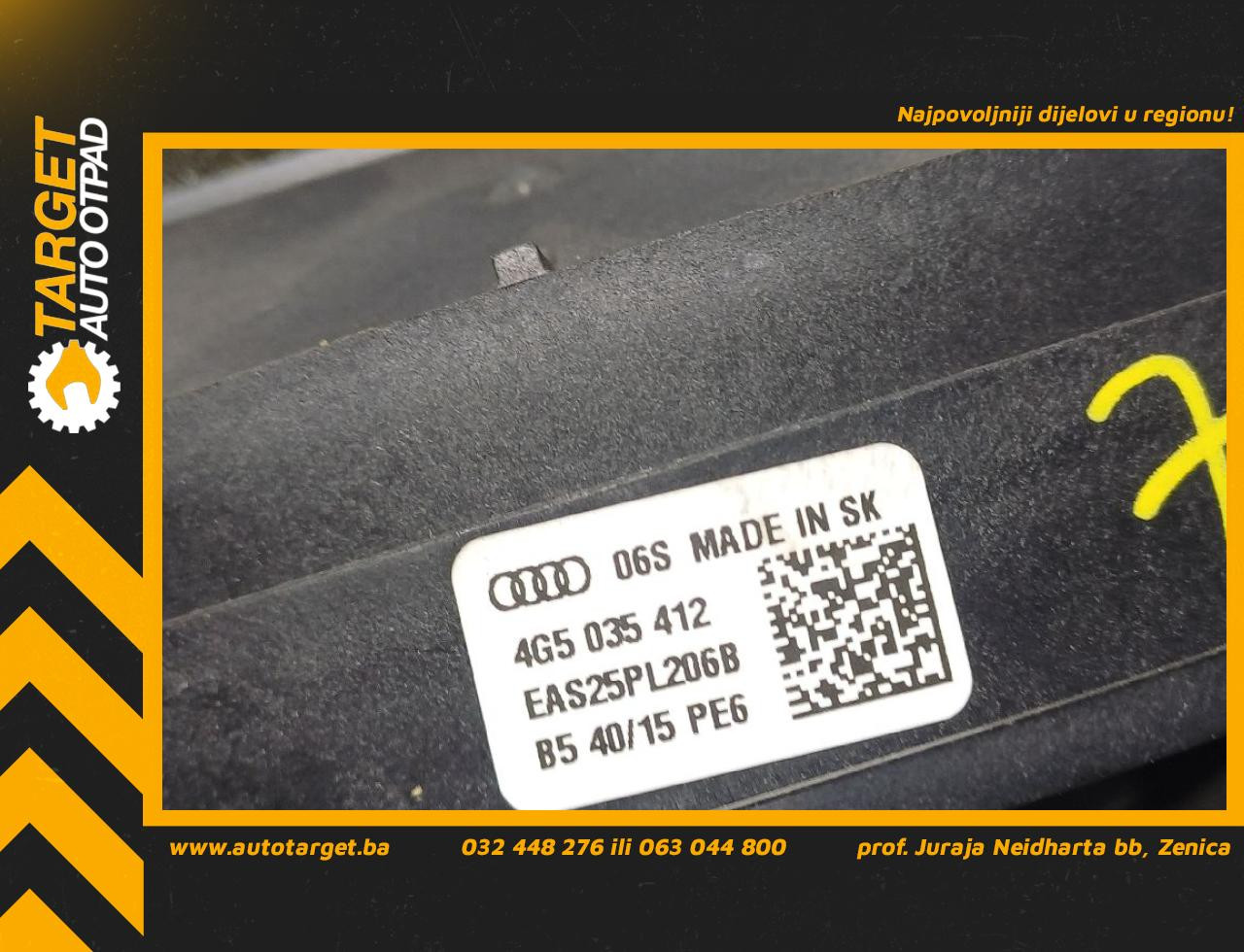 DIJELOVI ZVUCNIK AUDI A6 4G > 14-18 2.0 4G5035412