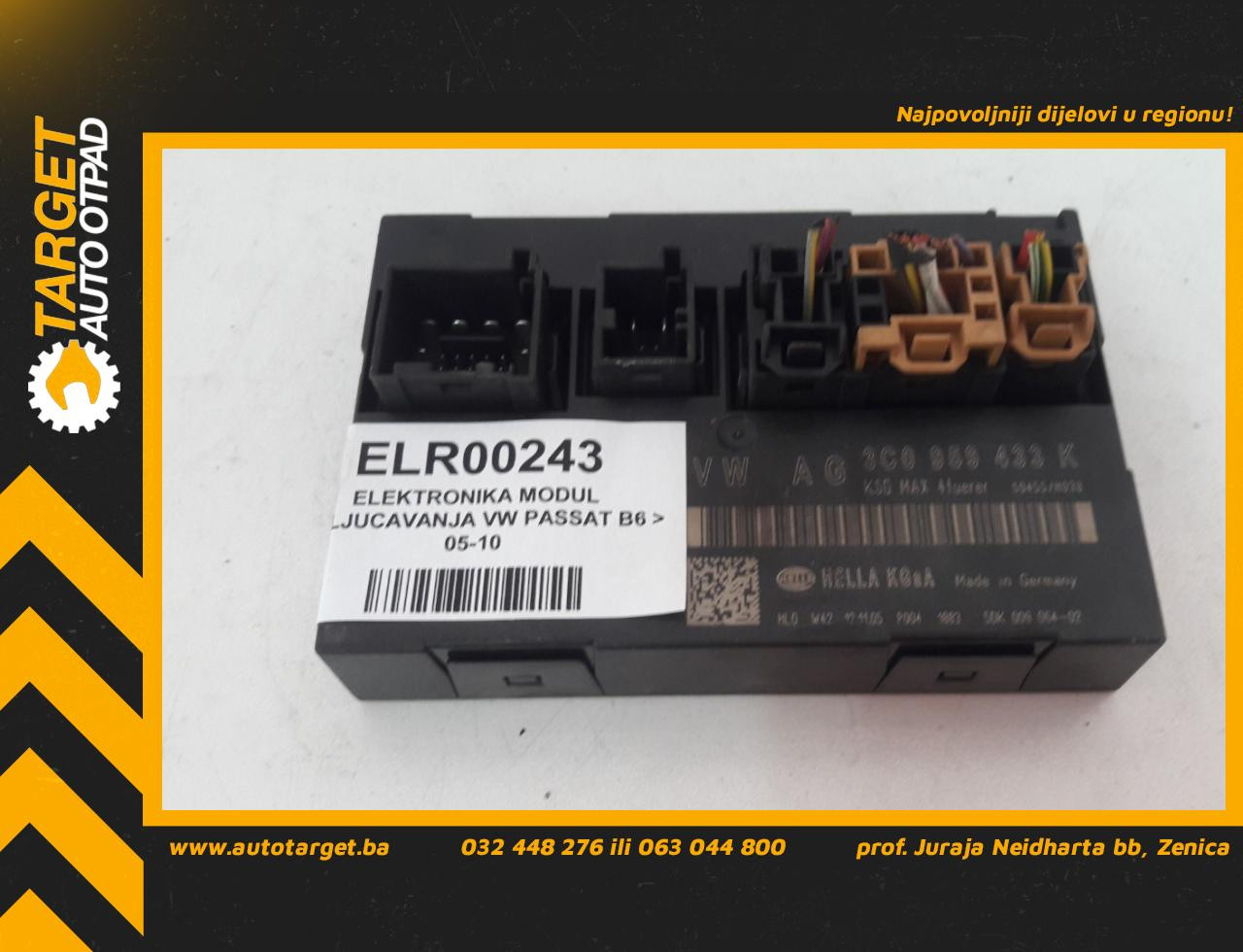 ELEKTRONIKA MODUL VW PASSAT B6 > 05-10 3C0959433K