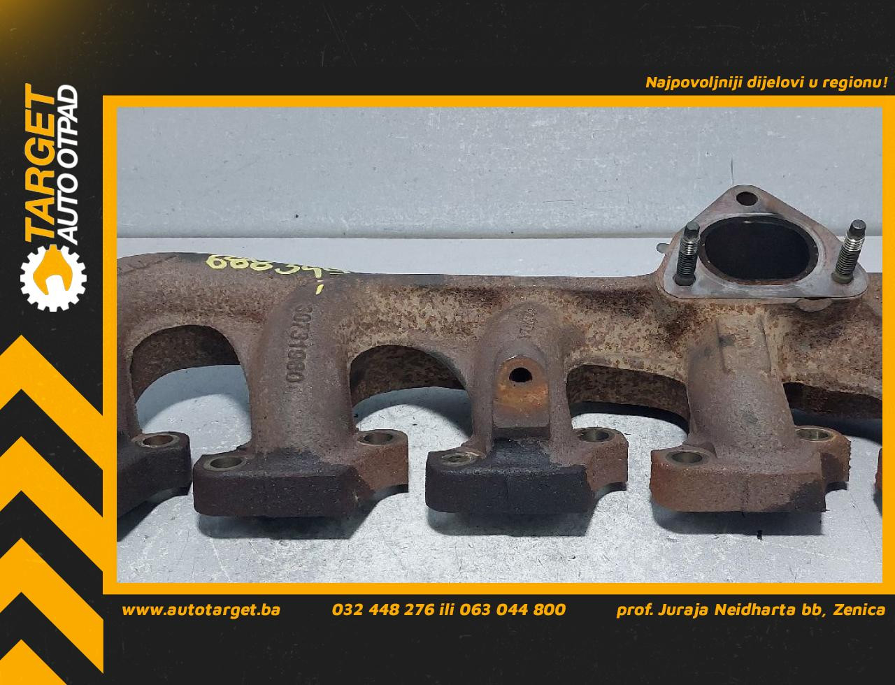 DIJELOVI IZDUVNA GRANA VOLVO S60 > 05-10 2.4 30731980