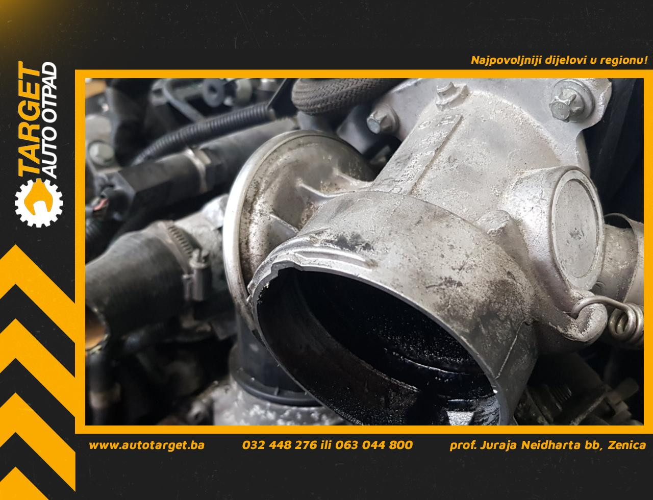 DIJELOVI EGR MERCEDES C KLASA (W203) > 00-04 2.2 A6110900754