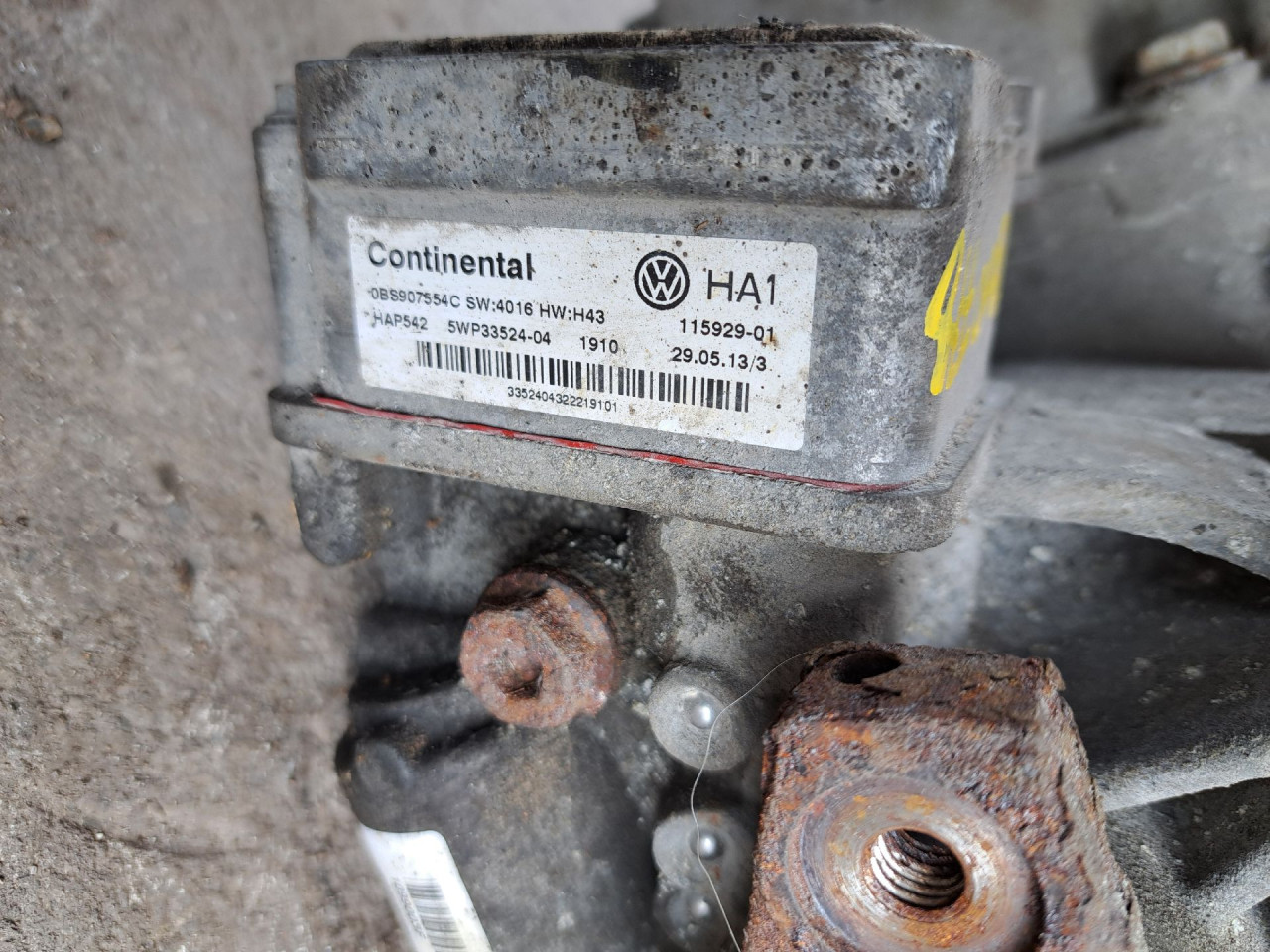 HALDEX SPOJKA VW PASSAT CC > 08-11 0BS907554C