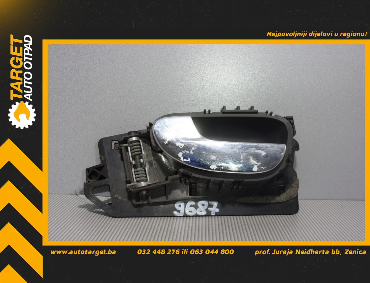 UNUTRASNJA RUCKA VRATA PEUGEOT 307 > 01-05 9643604577 9