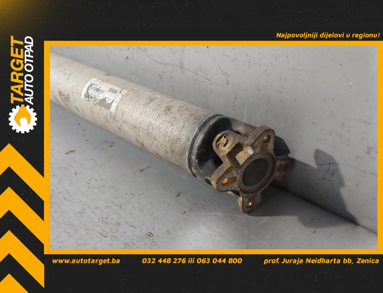 DIJELOVI KARDAN NISSAN NAVARA PATHFINDER > 05-09 2.5 5010770