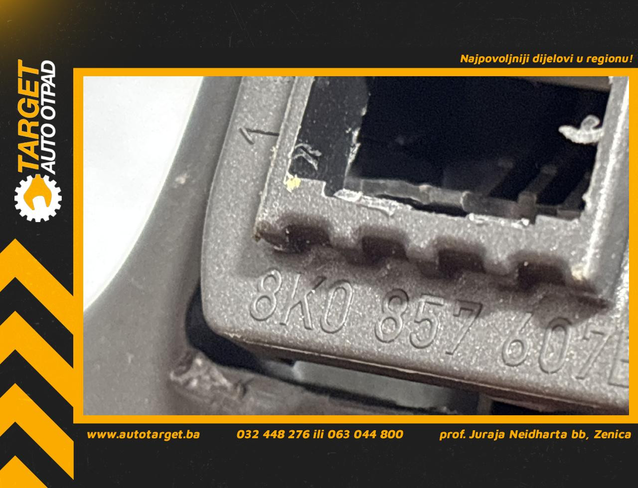 KROVNA RUCKA AUDI A5 (8T3/8F7) COUPE > 07-11 8K0857607B