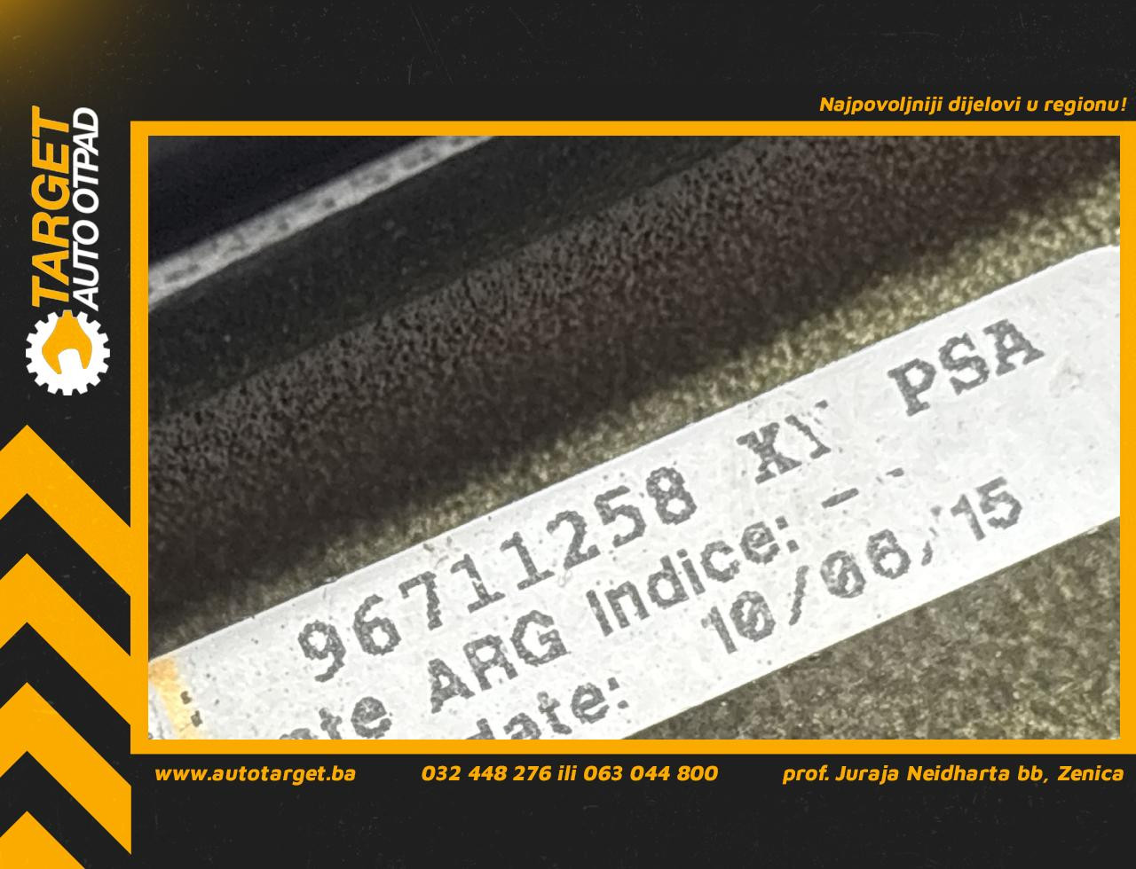 DIJELOVI LAJSNA PEUGEOT 508 > 14-18 1.6 96711258