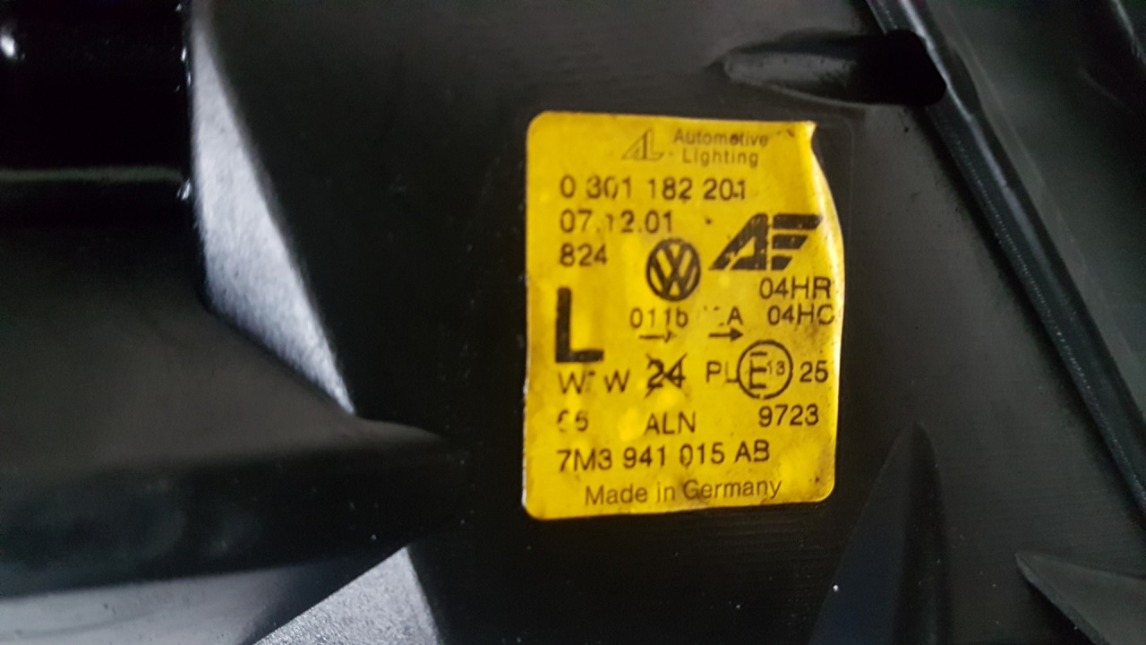 DIJELOVI FAR VW SHARAN > 00-03 7M3941015AB
