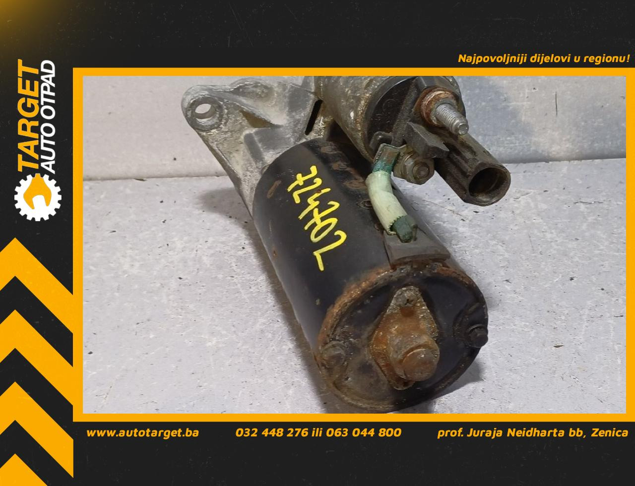 DIJELOVI ALNASER VW GOLF PLUS > 05-09 1.9 0001123016