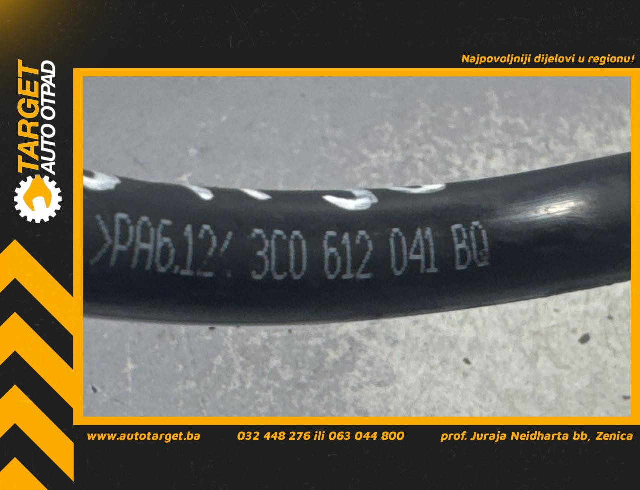 DIJELOVI CRIJEVO VW PASSAT B6 > 05-10 1.4 3C0612041BQ