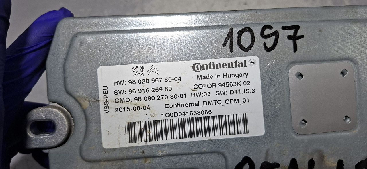 ELEKTRONIKA MODUL PEUGEOT 308 > 13-17 9802096780 9691626980