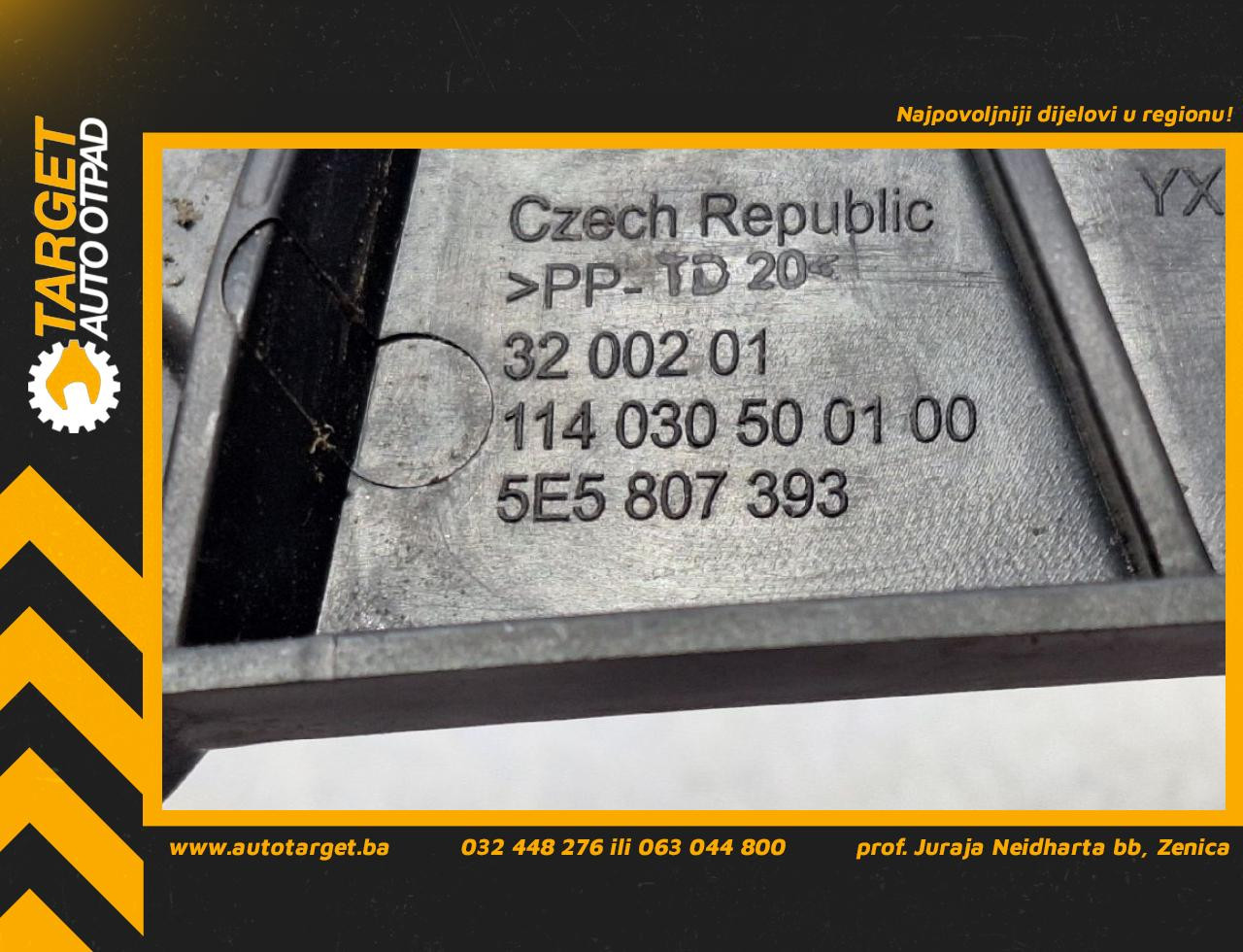 NOSAC ZADNJEG BRANIKA SKODA OCTAVIA > 13-16 5E5807393