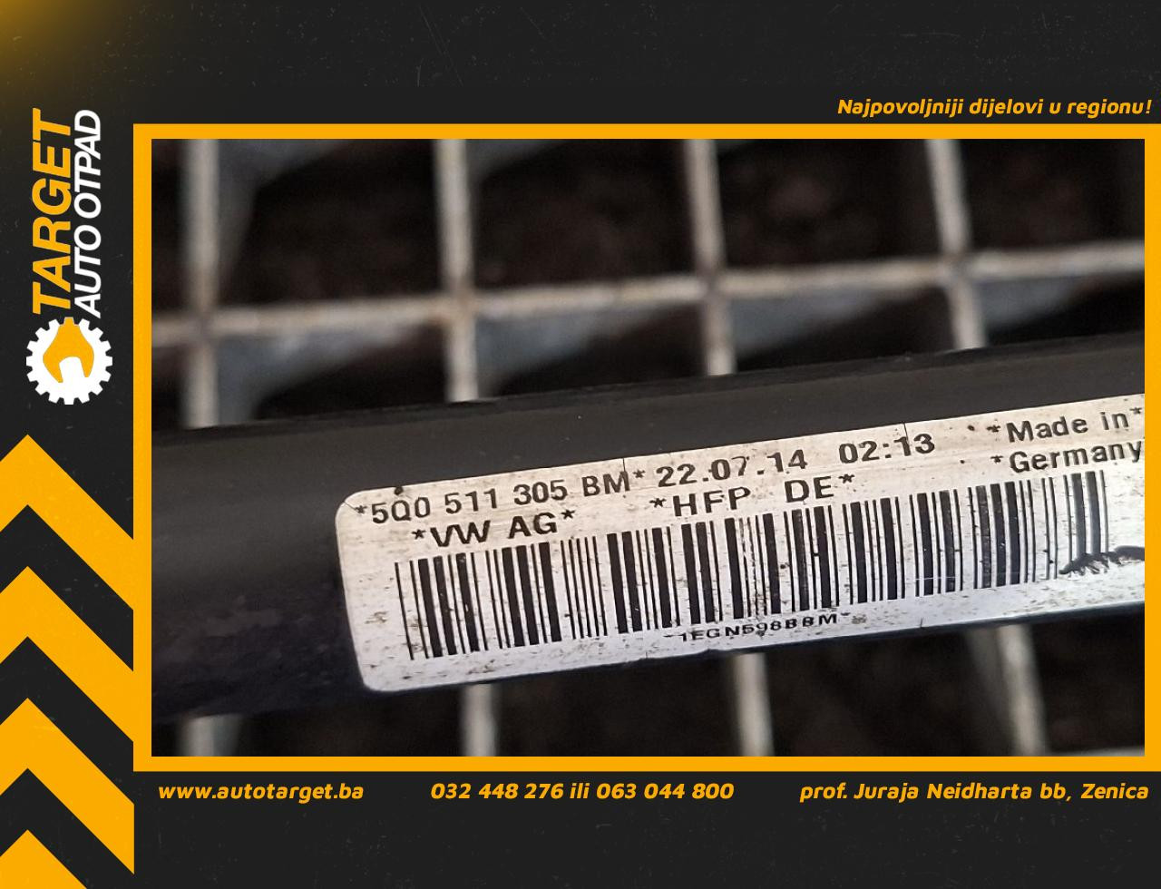 DIJELOVI BALANS STANGA VW GOLF 7 > 12-16 2.0 5Q0511305BM